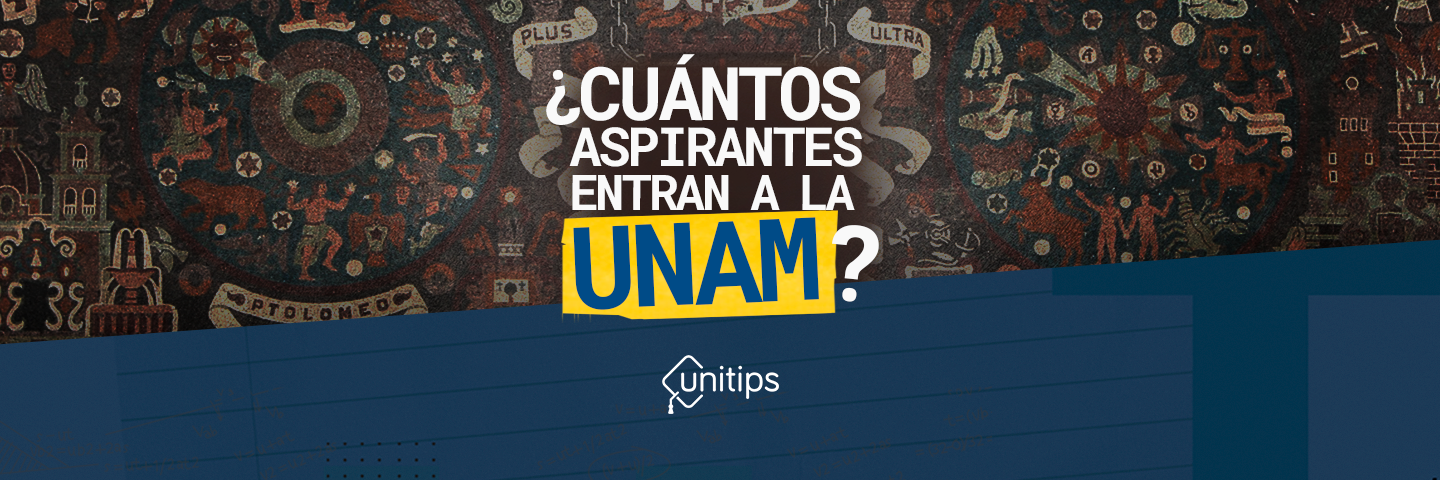 Cuántos aspirantes entran a la UNAM